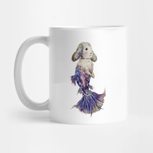 Betta Fish Mermaid Bunny Mug